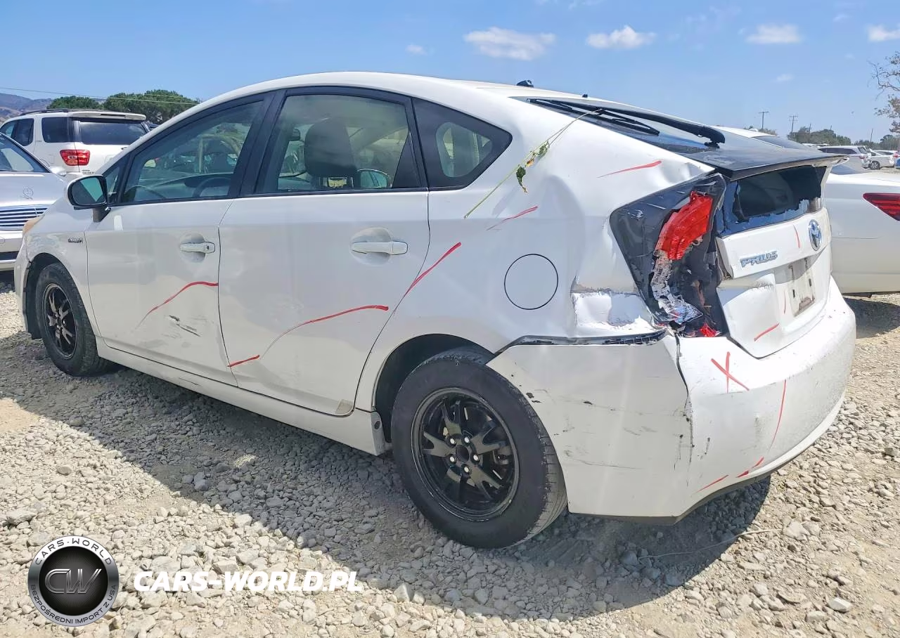 2012 Toyota Prius Two VIN:JTDKN3DU2C5452838 - 2