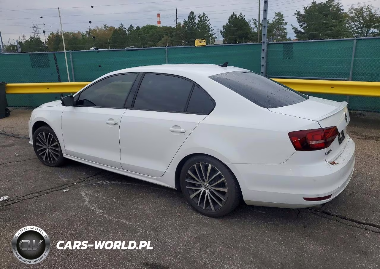 2016 Volkswagen Jetta Sport VIN:3VWD17AJ8GM343772 - 2