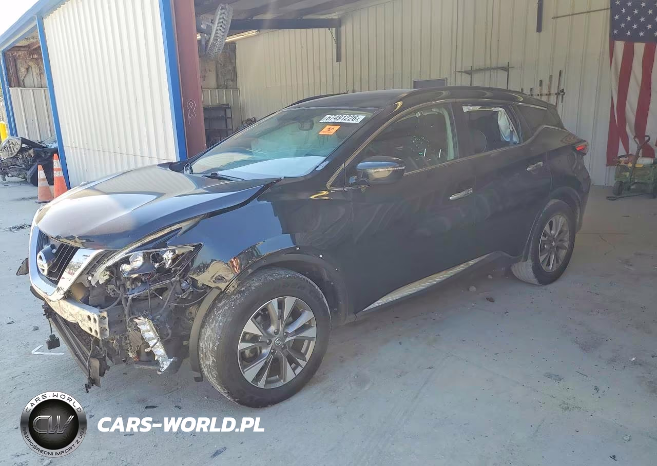 2018 Nissan Murano Sv VIN:5N1AZ2MG0JN123410 - 1