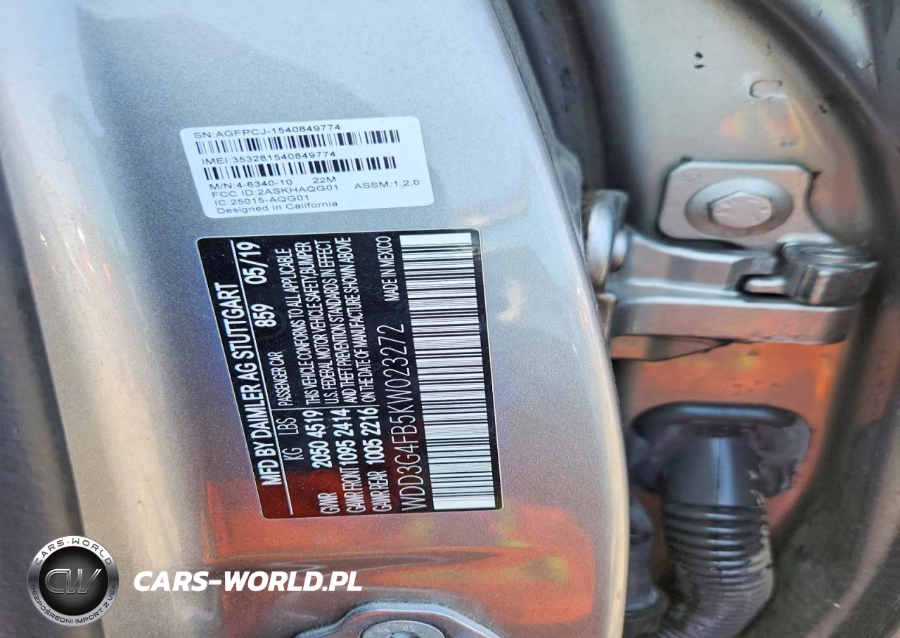 2019 Mercedes-Benz A 220 4Matic VIN:WDD3G4FB5KW023272 - 12