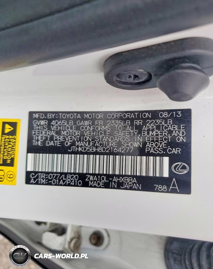 2013 Lexus Ct 200 VIN:JTHKD5BH8D2164277 - 12