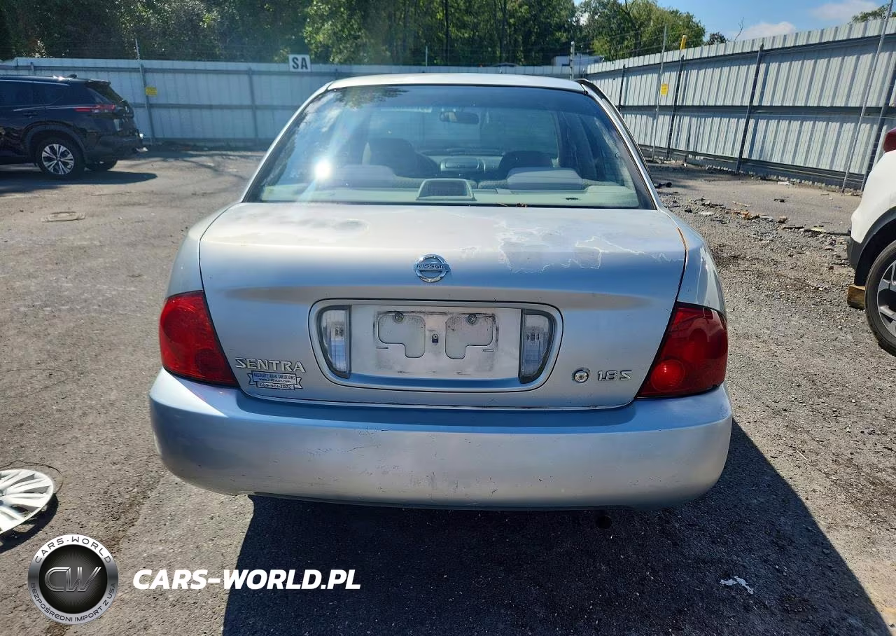 2004 Nissan Sentra 1.8 VIN:3N1CB51D44L487060 - 6