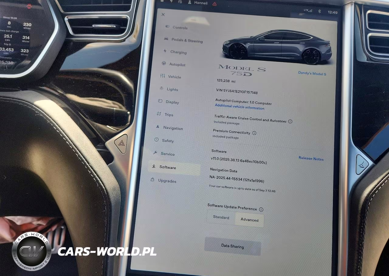2016 Tesla Model S VIN:5YJSA1E21GF157148 - 9