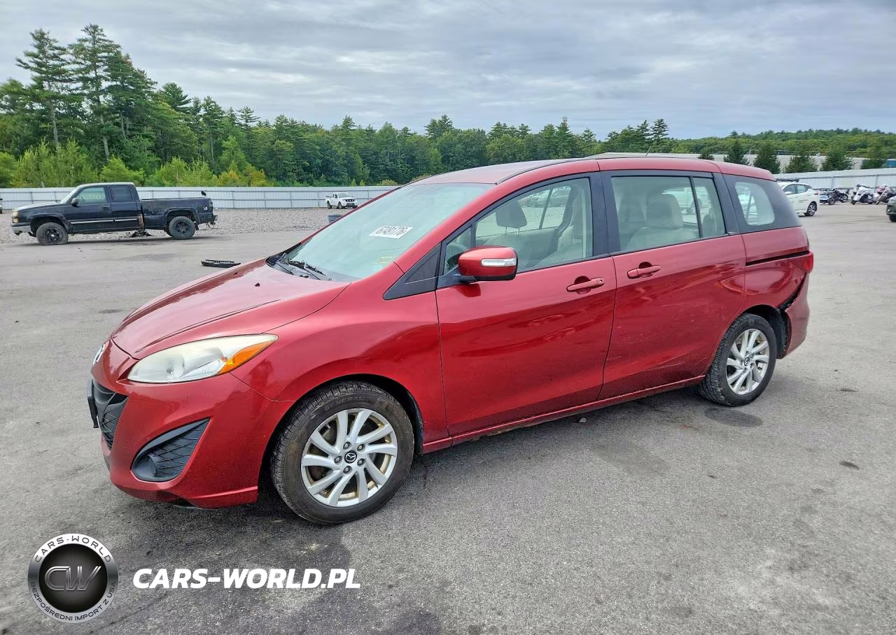 2013 Mazda 5 Sw Tou VIN:JM1CW2BLXD0153179 - 1