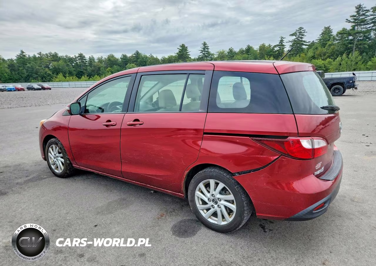 2013 Mazda 5 Sw Tou VIN:JM1CW2BLXD0153179 - 2