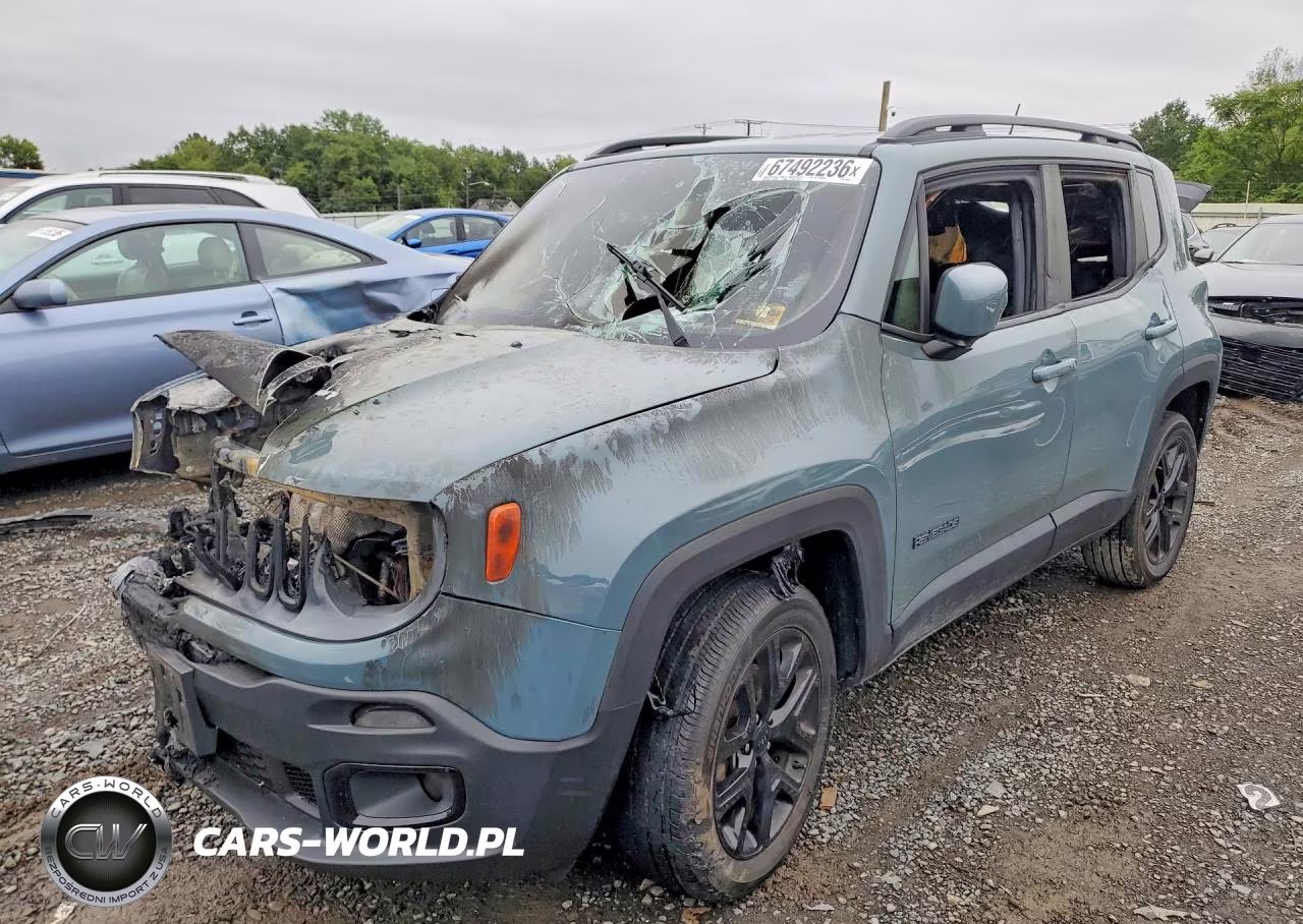 2017 Jeep Renegade Latitude VIN:ZACCJBBB7HPF81913 - 1