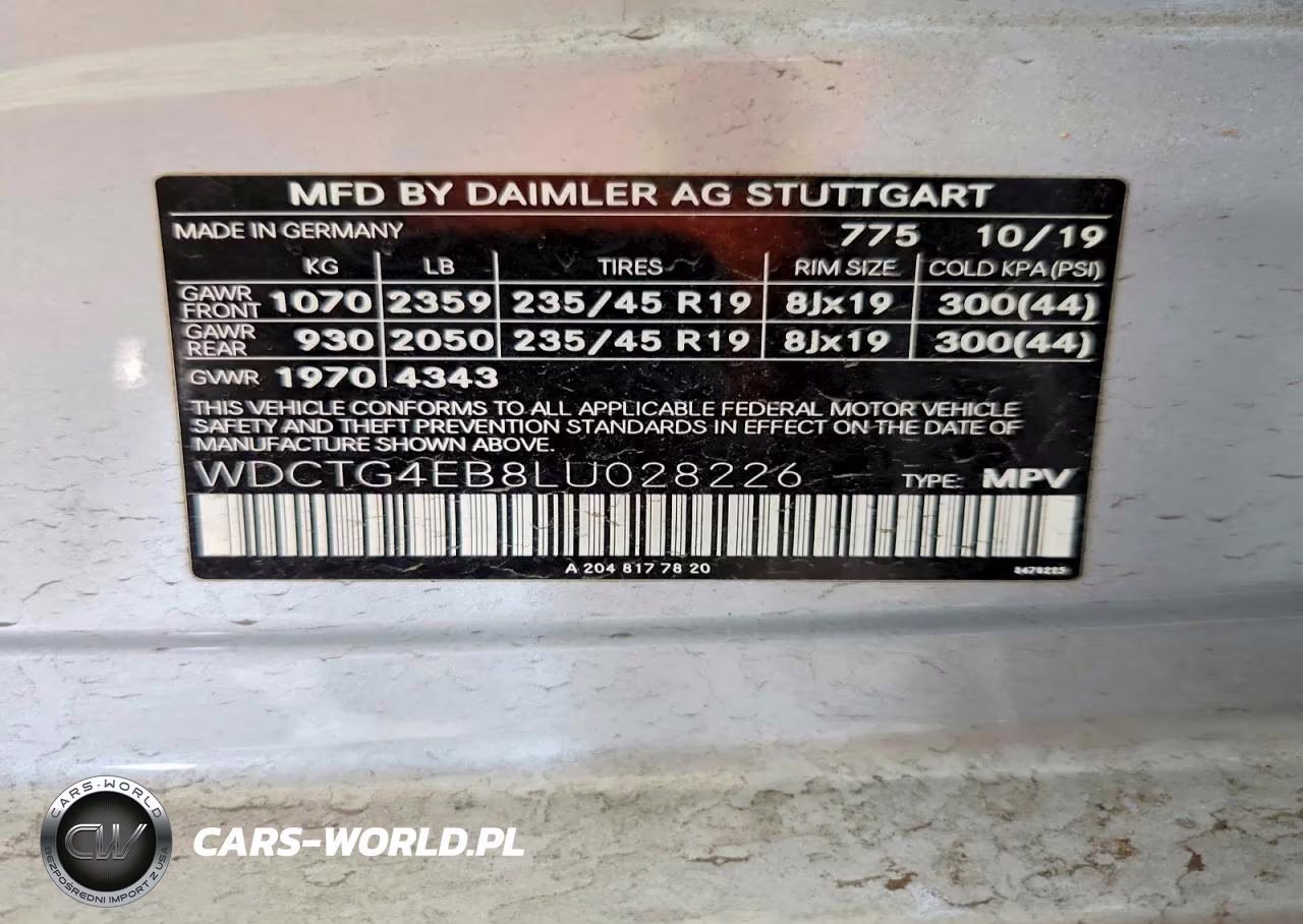 2020 Mercedes-Benz Gla 250 VIN:WDCTG4EB8LU028226 - 12