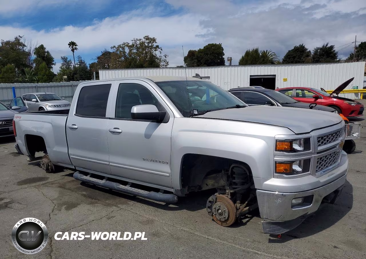 2015 Chevrolet Silverado K1500 Lt VIN:3GCUKREH4FG125540 - 4