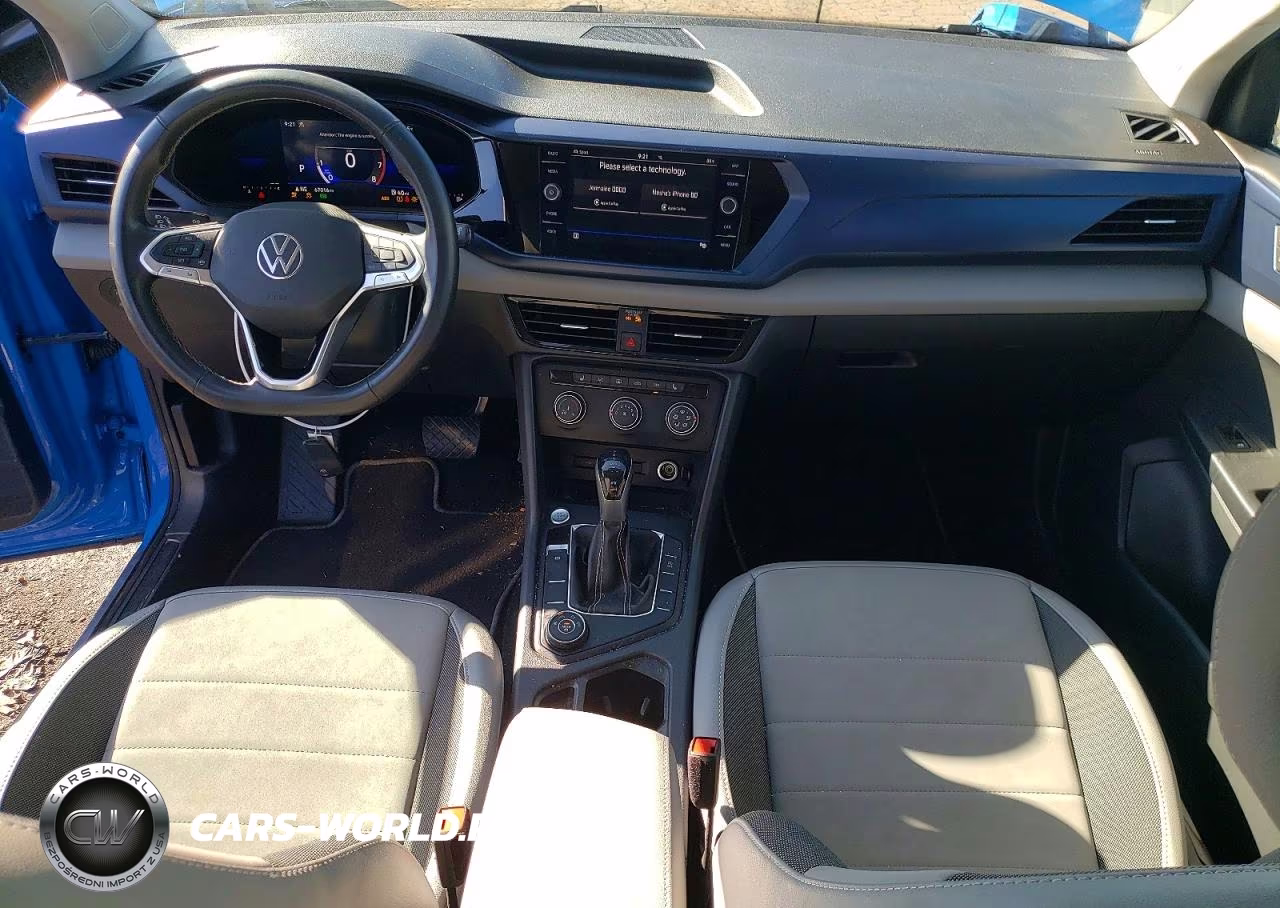 2022 Volkswagen Taos Se Iq Drive VIN:3VVLX7B26NM092950 - 8