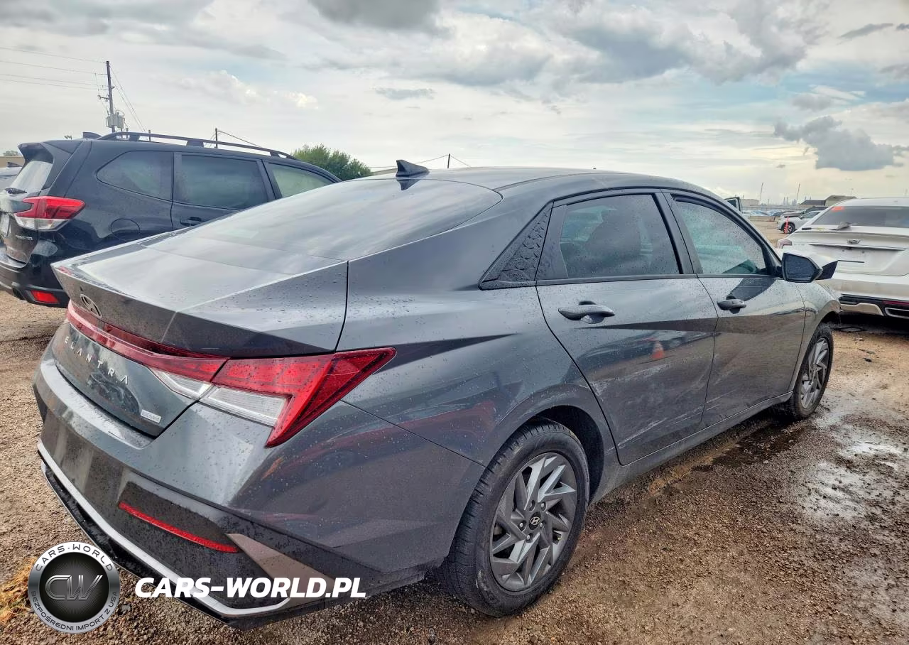 2024 Hyundai Elantra Blue VIN:KMHLM4DJ3RU106665 - 3