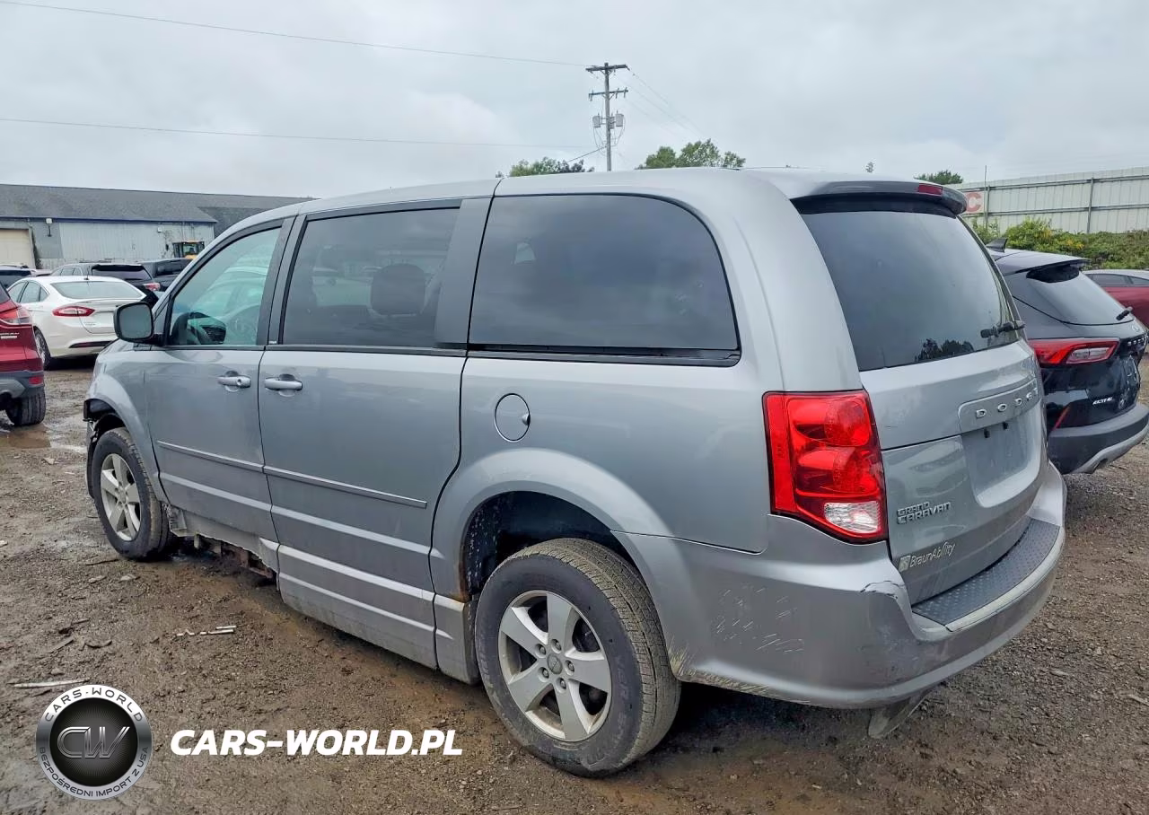 2013 Dodge Grand Caravan Se VIN:2C4RDGBG6DR772478 - 2