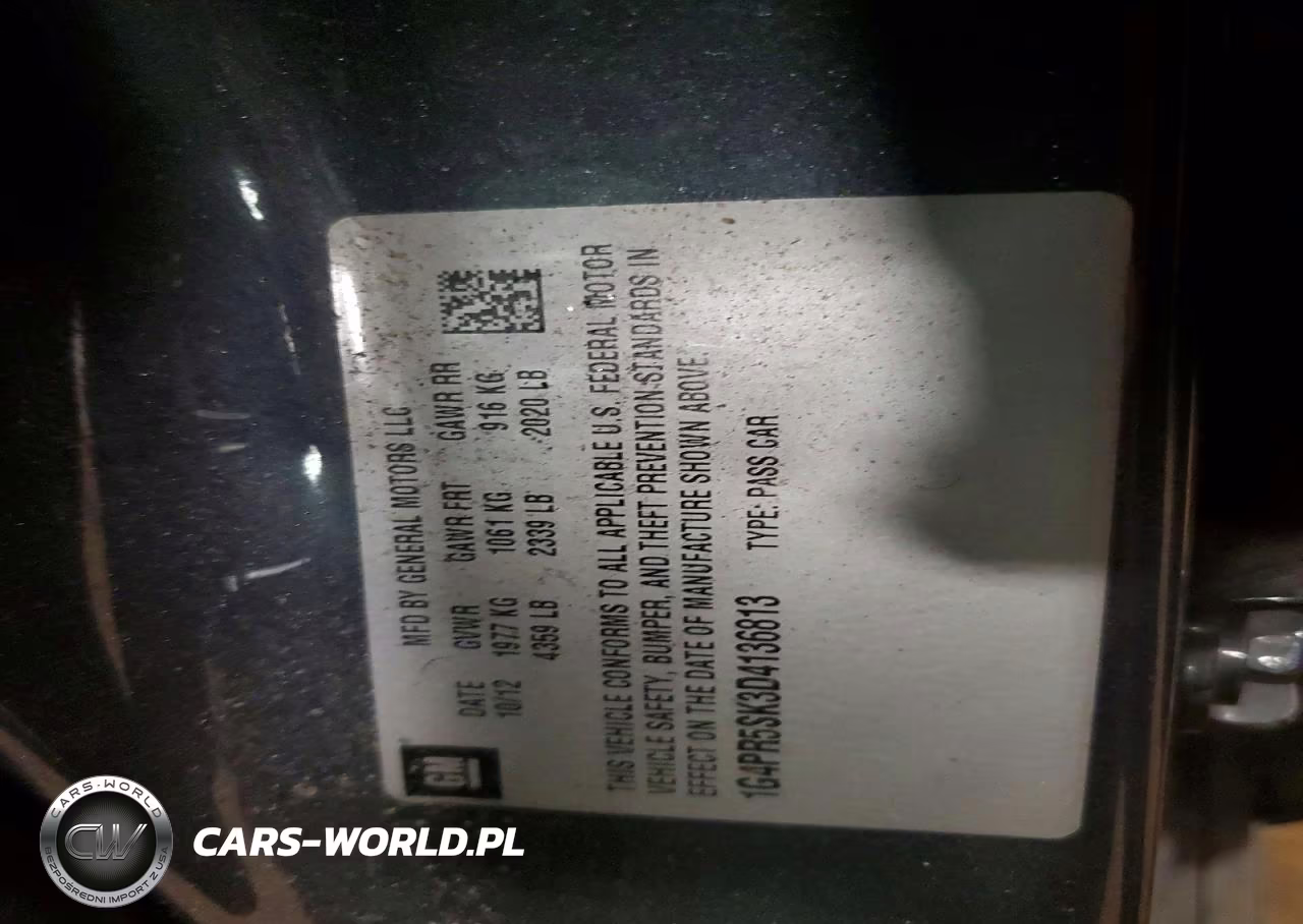 2013 Buick Verano Convenience VIN:1G4PR5SK3D4136813 - 12