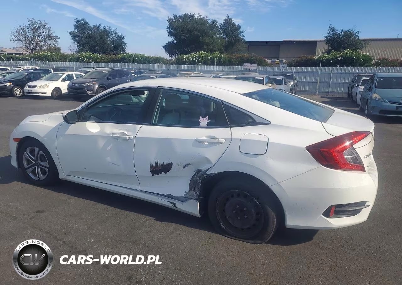 2017 Honda Civic Lx VIN:19XFC2F67HE217654 - 2