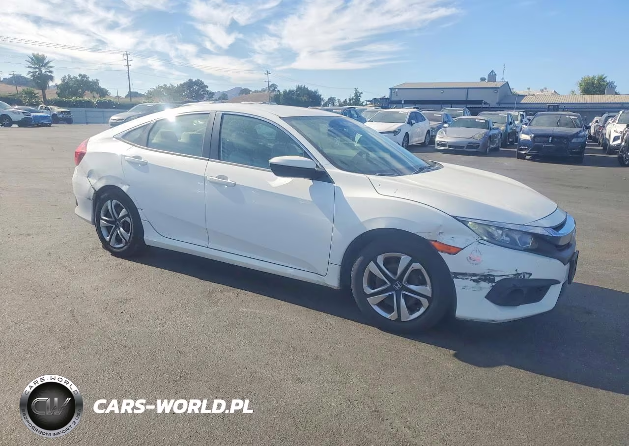 2017 Honda Civic Lx VIN:19XFC2F67HE217654 - 4