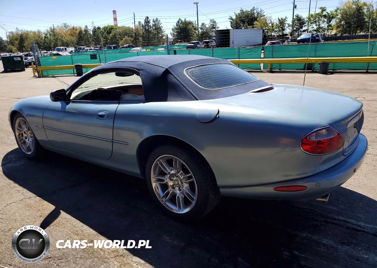 2002 Jaguar Xk8 VIN:SAJDA42C42NA27483 - 2