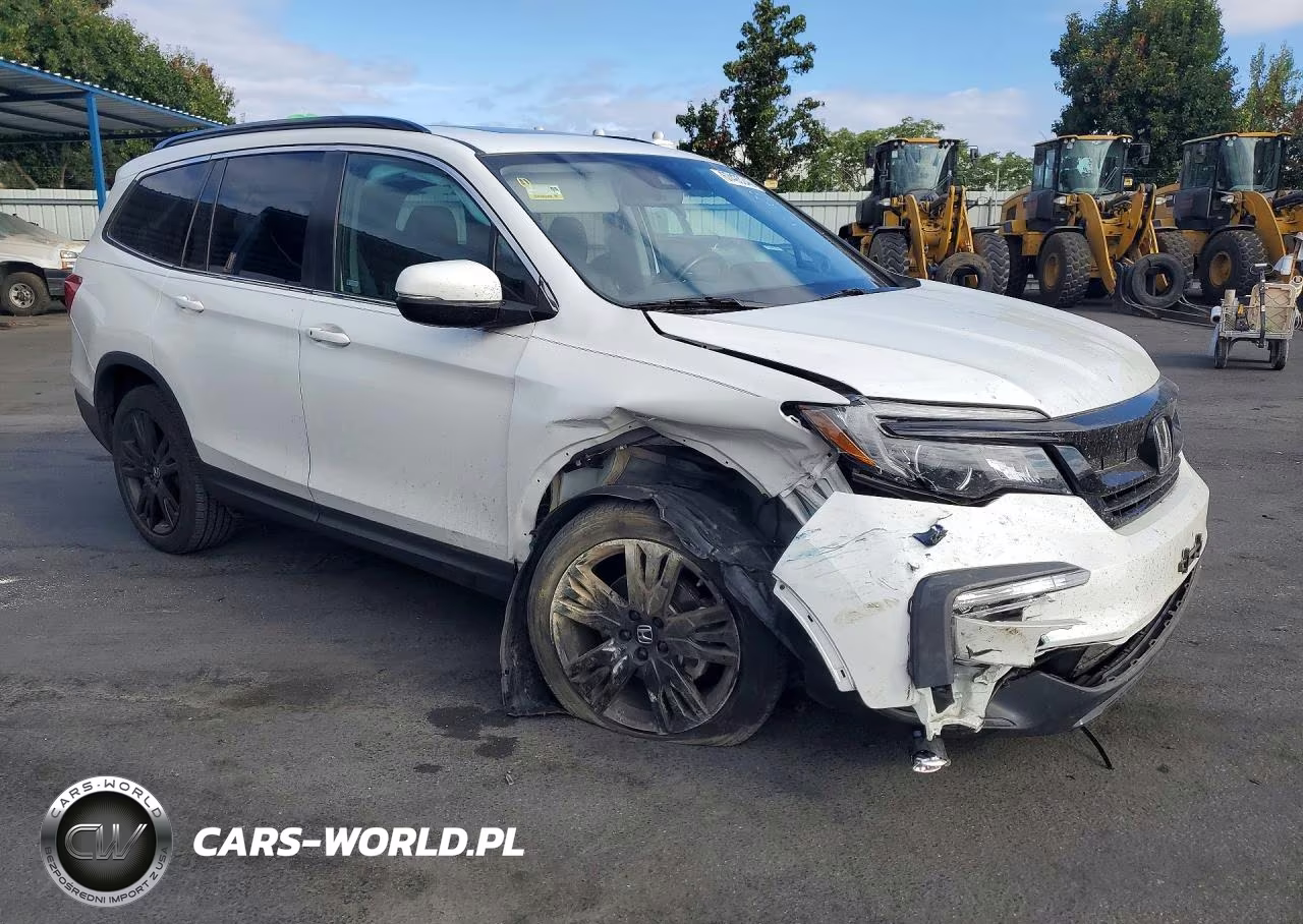 2022 Honda Pilot Se VIN:5FNYF6H20NB048777 - 4