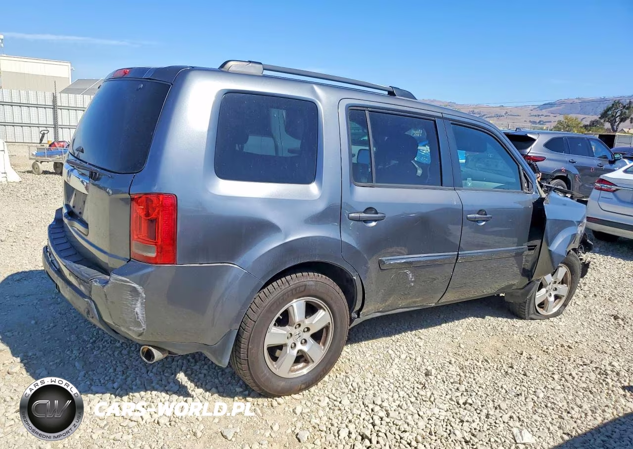 2011 Honda Pilot Ex VIN:5FNYF3H49BB051575 - 3