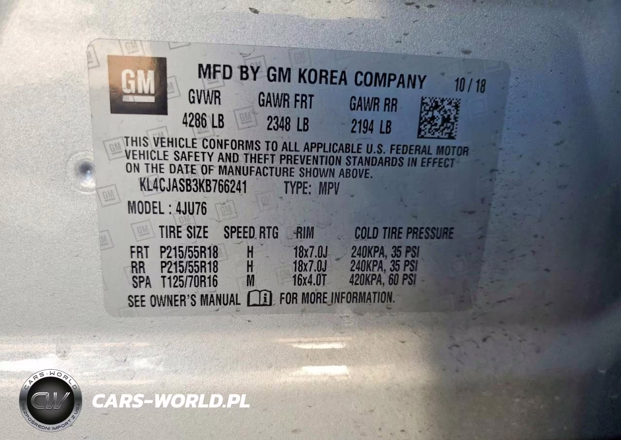 2019 Buick Encore Preferred VIN:KL4CJASB3KB766241 - 14