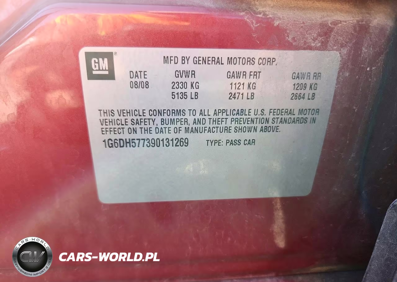 2009 Cadillac Cts VIN:1G6DH577390131269 - 13