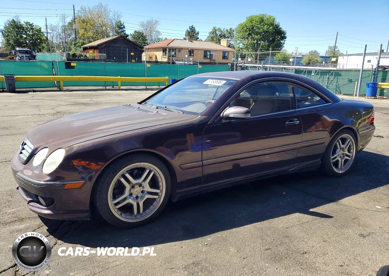2000 Mercedes-Benz Cl 500 VIN:WDBPJ75JXYA001831 - 1