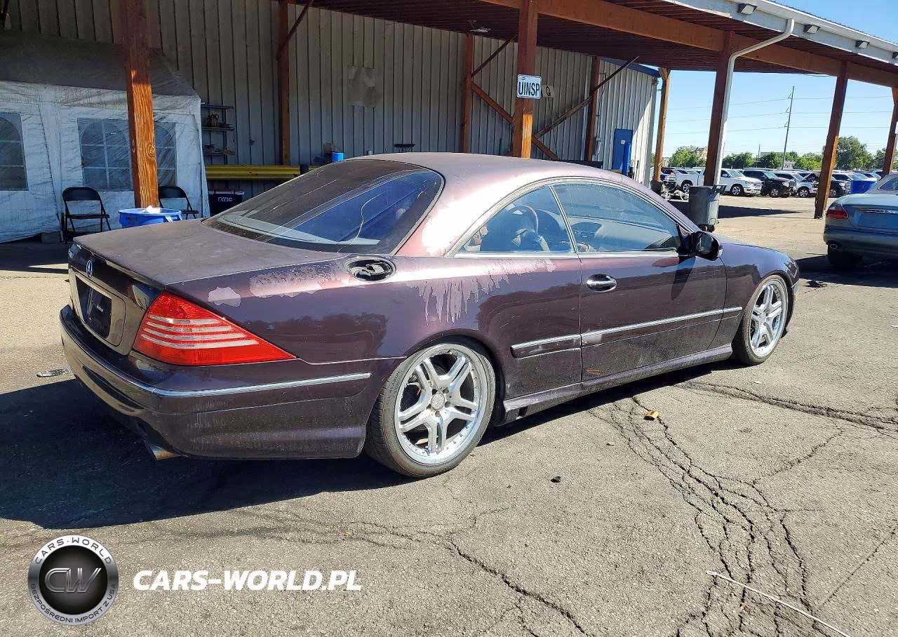 2000 Mercedes-Benz Cl 500 VIN:WDBPJ75JXYA001831 - 3