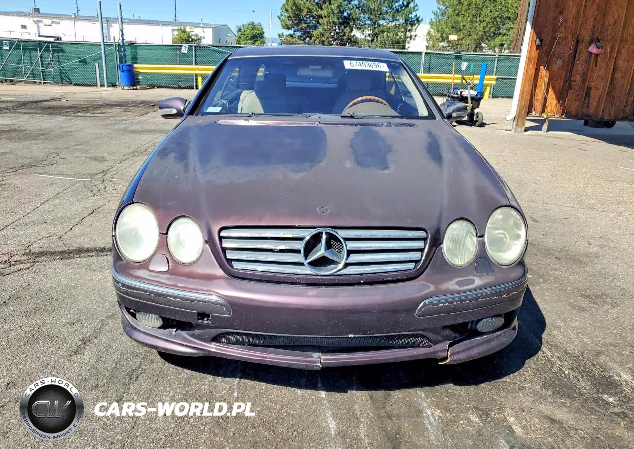 2000 Mercedes-Benz Cl 500 VIN:WDBPJ75JXYA001831 - 5