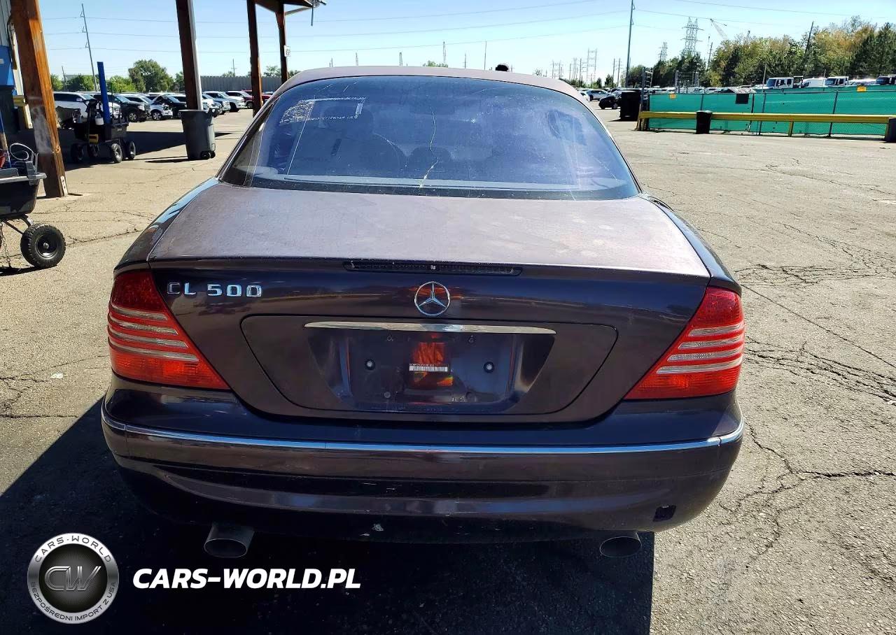 2000 Mercedes-Benz Cl 500 VIN:WDBPJ75JXYA001831 - 6