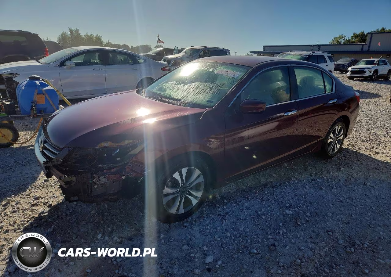 2013 Honda Accord Lx VIN:1HGCR2F37DA061377 - 1