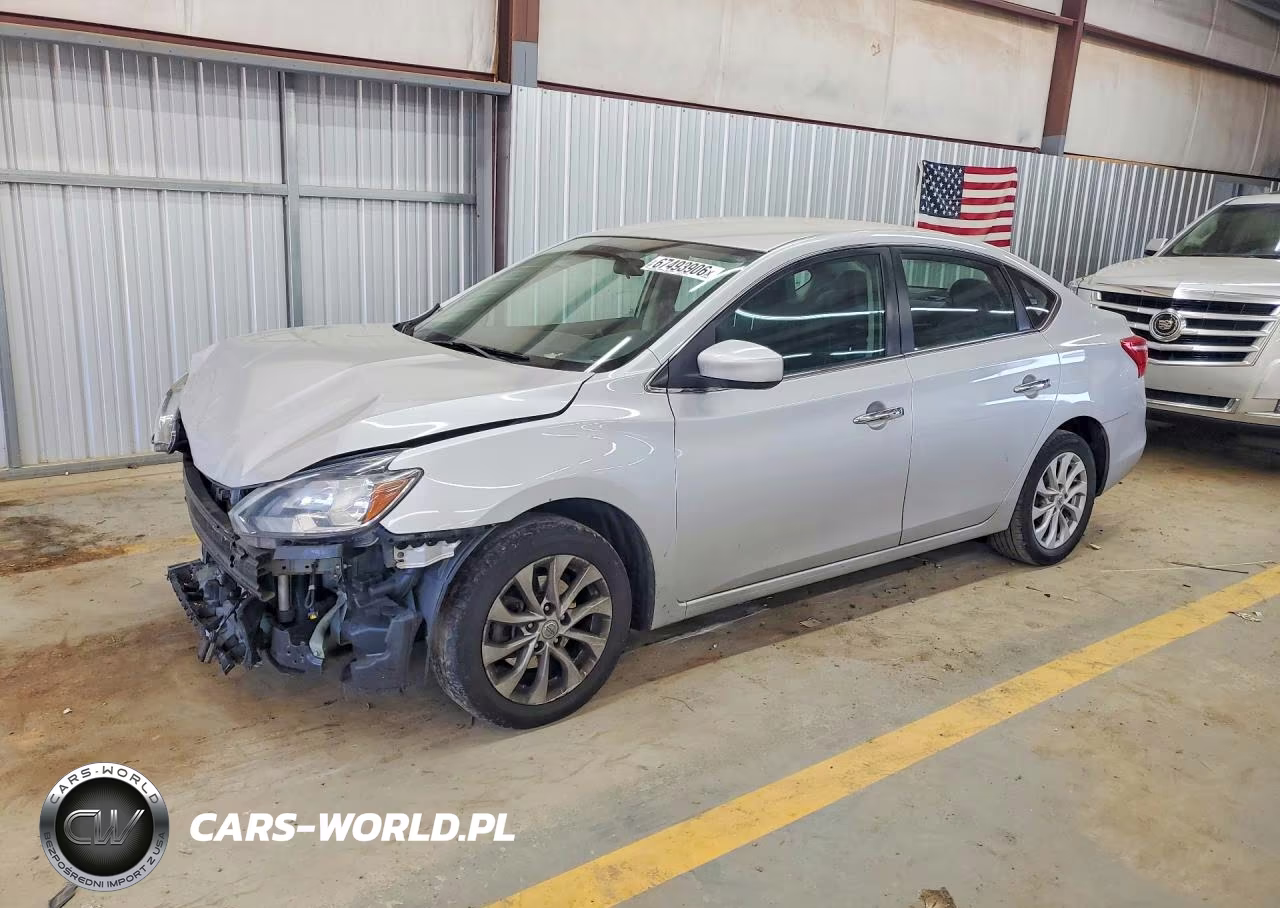 2018 Nissan Sentra Sv VIN:3N1AB7AP8JY258277 - 1