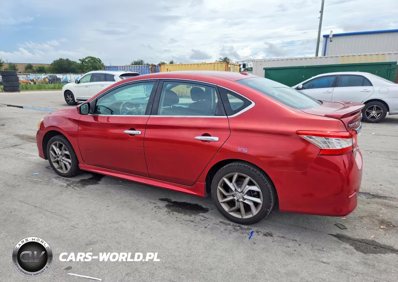 2014 Nissan Sentra Sr VIN:3N1AB7AP3EY307715 - 2