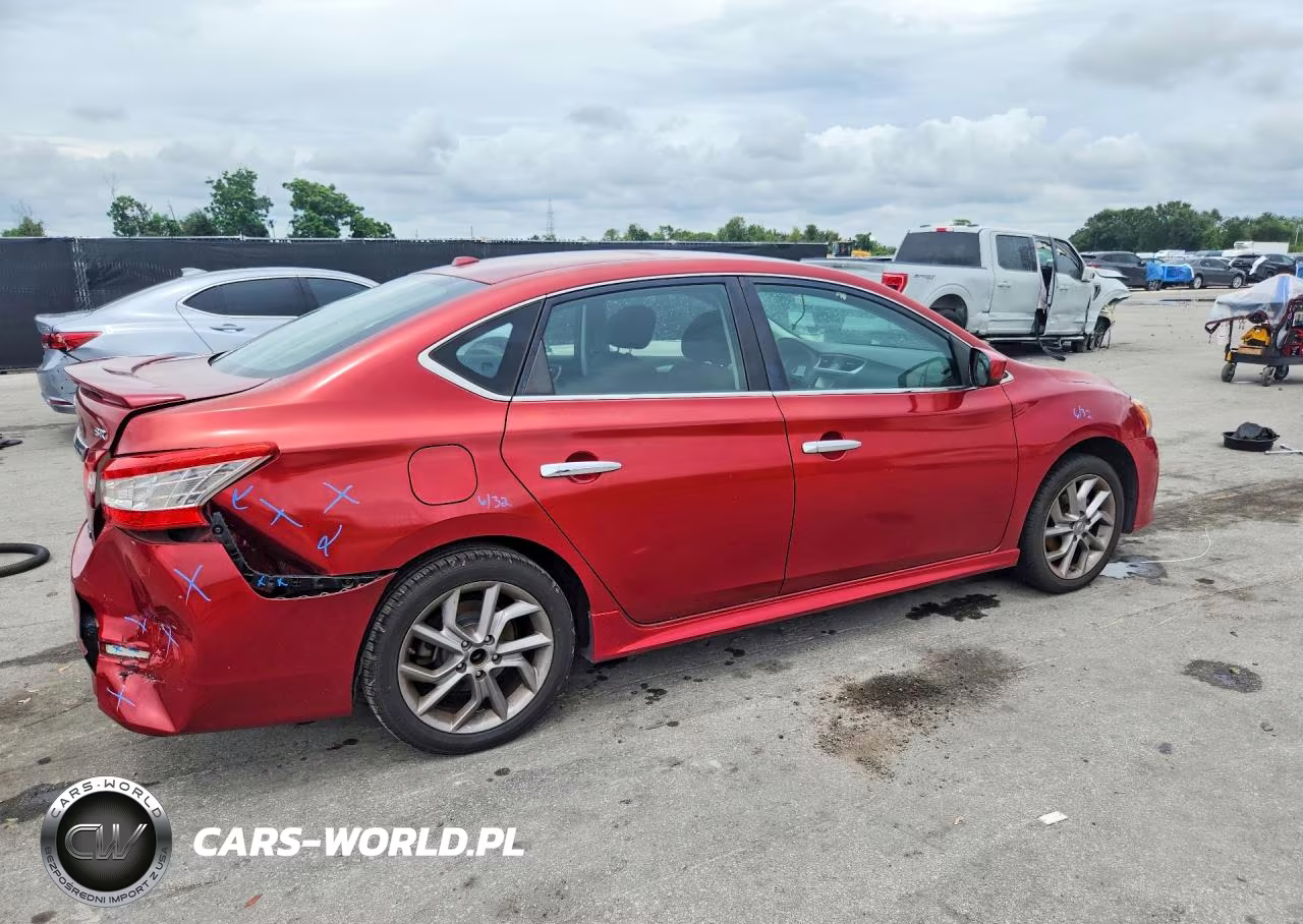 2014 Nissan Sentra Sr VIN:3N1AB7AP3EY307715 - 3