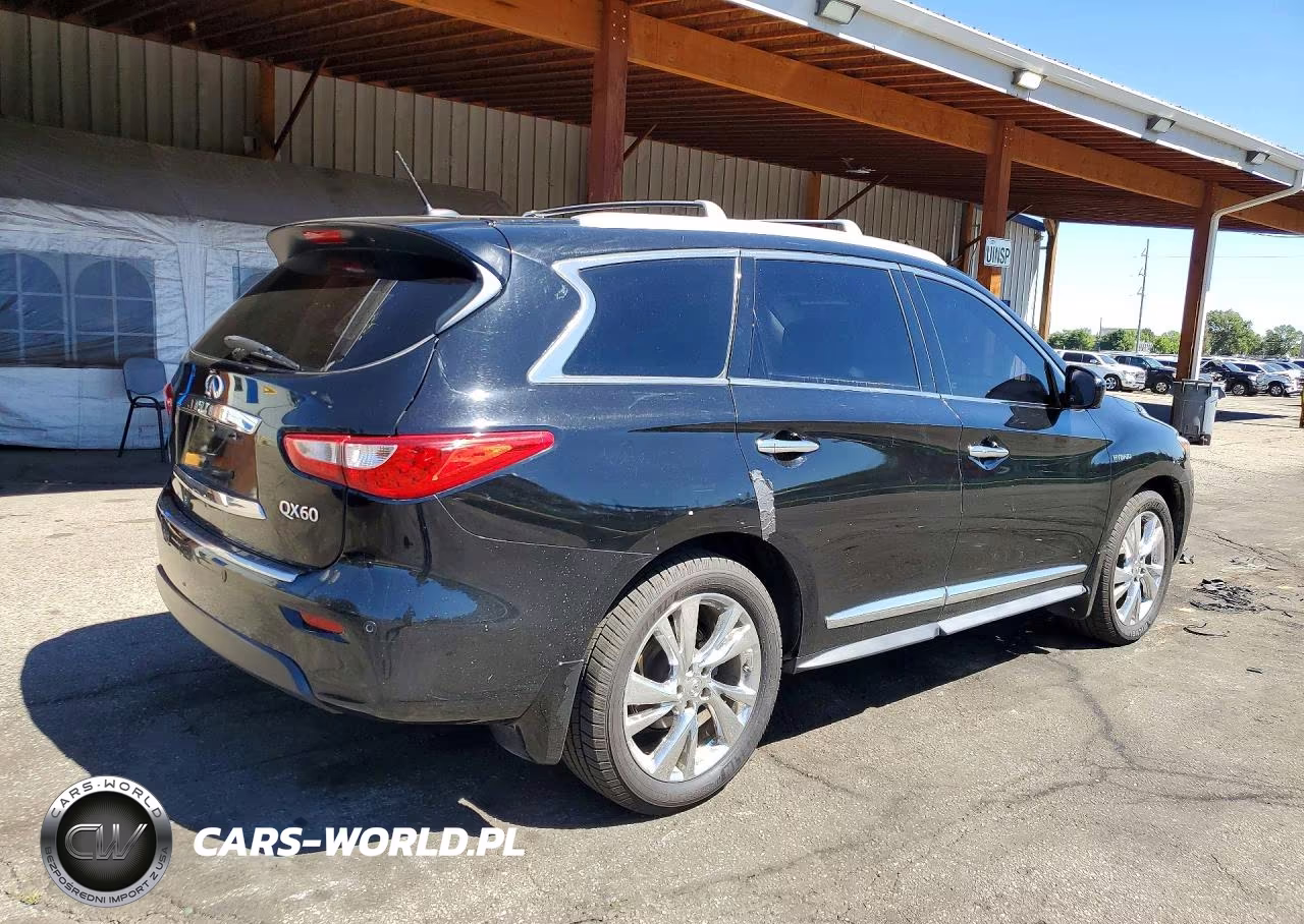 2014 Infiniti Qx60 Hybrid VIN:5N1CL0MM2EC512734 - 3