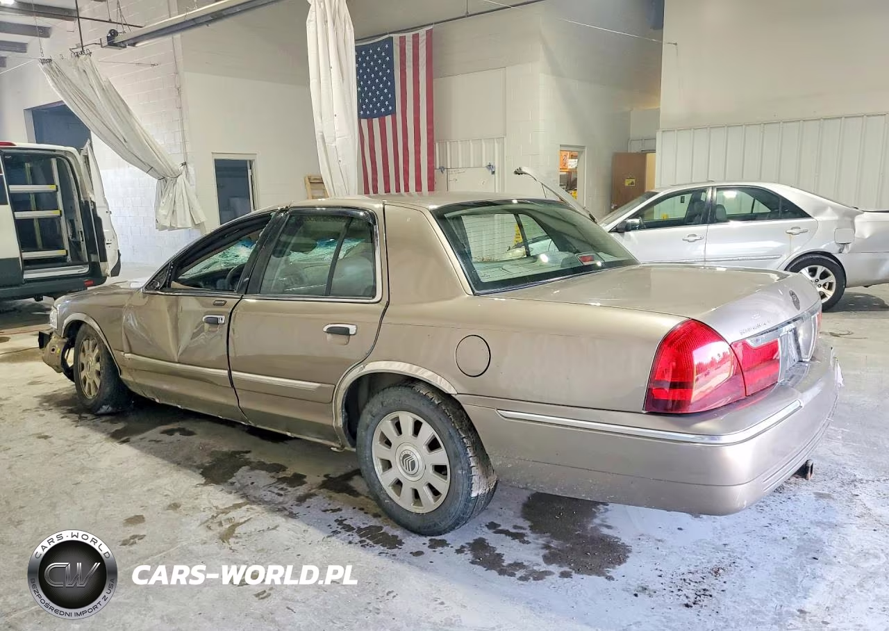 2003 Mercury Grand Marquis Gs VIN:2MEFM74W13X619474 - 2