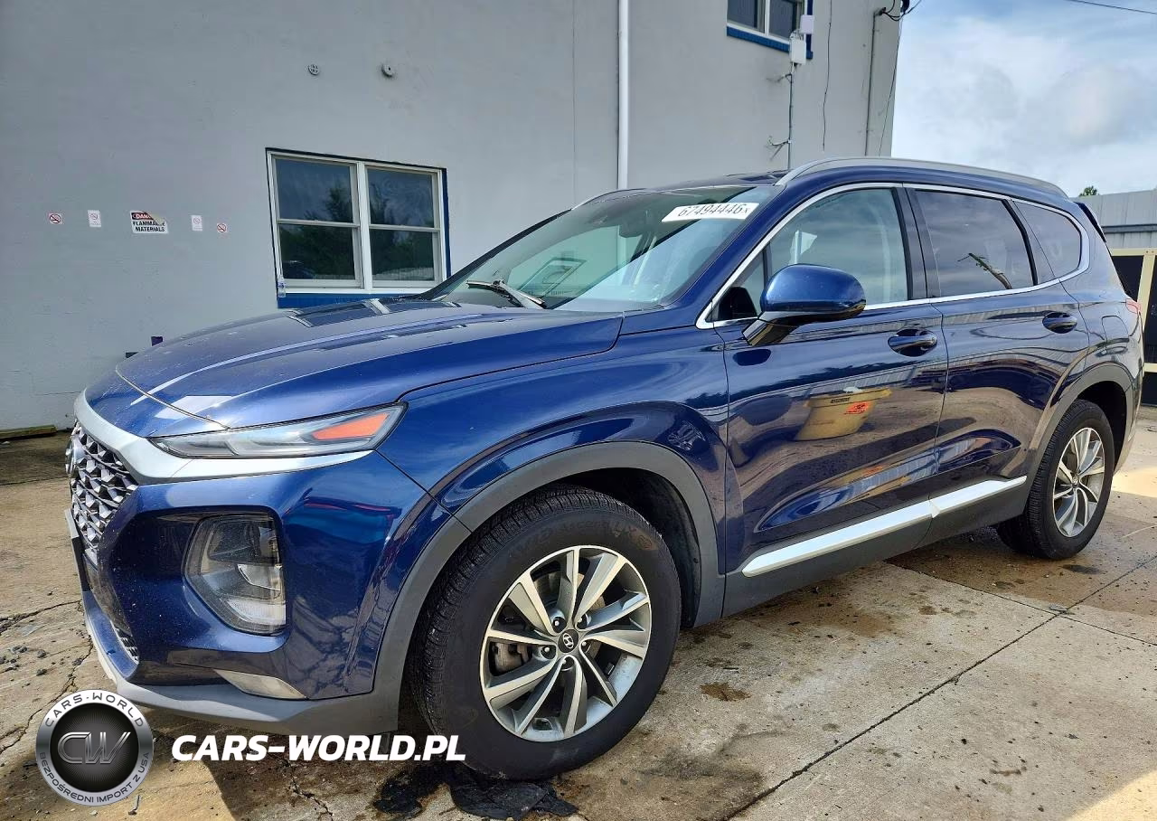 2019 Hyundai Santa Fe Sel Plus 2.4L VIN:5NMS33AD4KH052740 - 1
