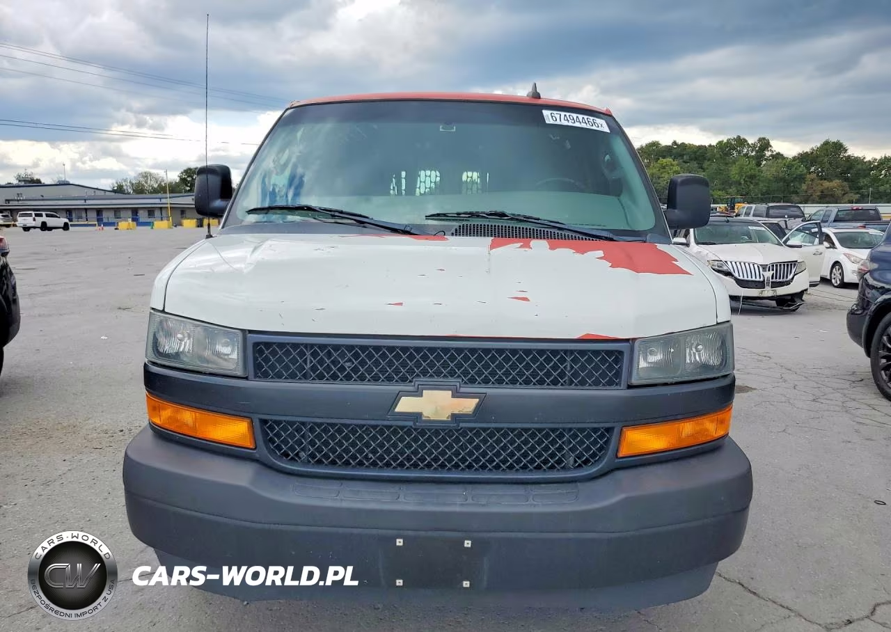 2019 Chevrolet Express 2500 Cargo Delivery Van VIN:1GCWGAFP3K1333211 - 5