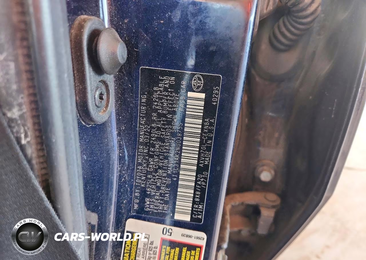 2022 Toyota Camry Le VIN:4T1C31AK2NU038755 - 12