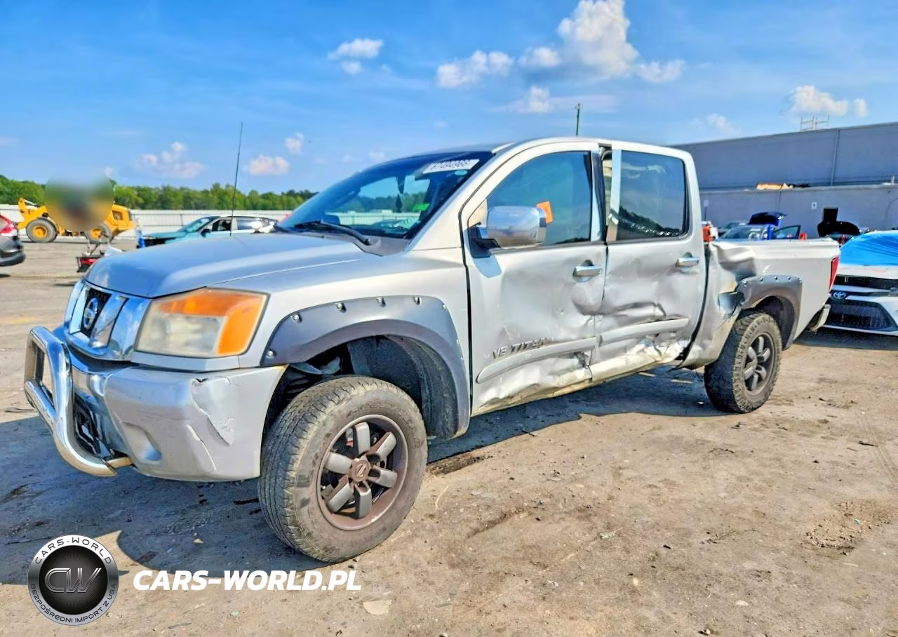 2010 Nissan Titan Se VIN:1N6AA0EC9AN301386 - 1