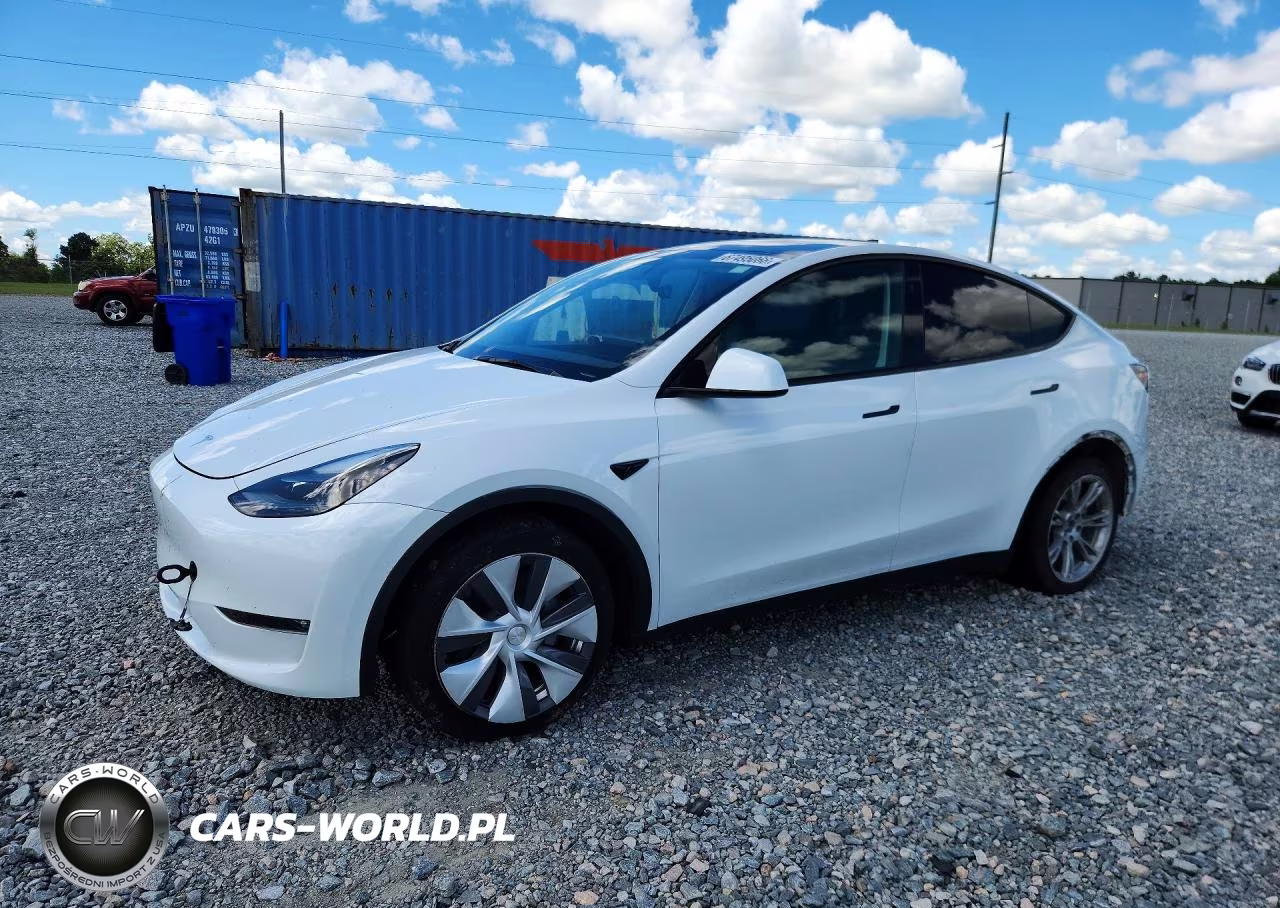 2024 Tesla Model Y VIN:7SAYGDEE7RF047490 - 1