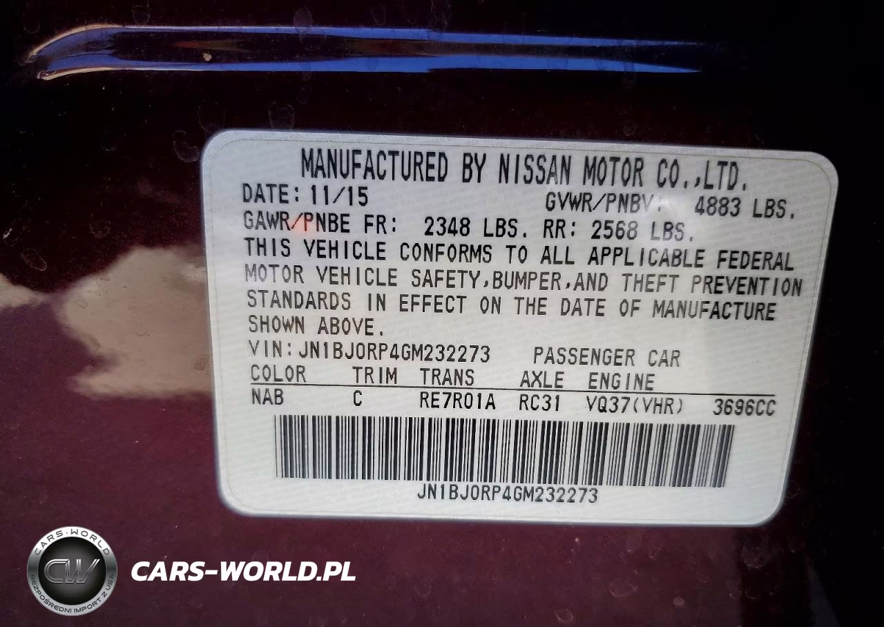 2016 Infiniti Qx50 Base VIN:JN1BJ0RP4GM232273 - 14