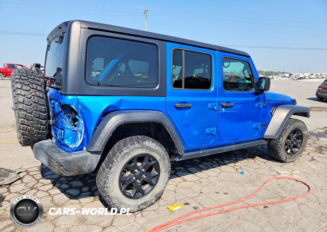 2022 Jeep Wrangler Unlimited Sport VIN:1C4HJXDN8NW277496 - 3
