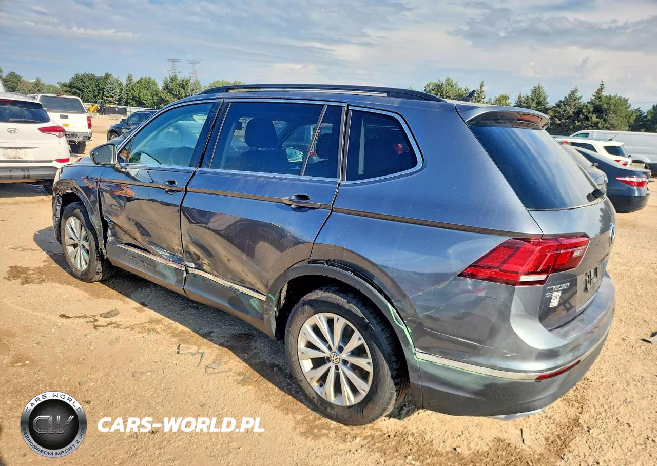 2018 Volkswagen Tiguan Se VIN:3VV2B7AX9JM169957 - 2
