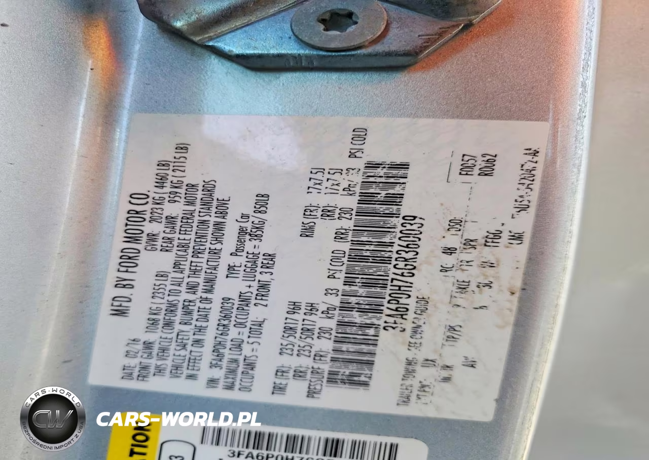 2016 Ford Fusion Se VIN:3FA6P0H76GR360039 - 13