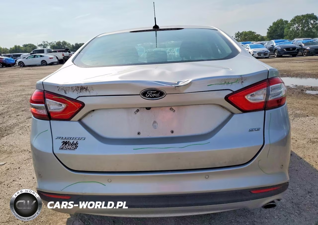 2016 Ford Fusion Se VIN:3FA6P0H76GR360039 - 6