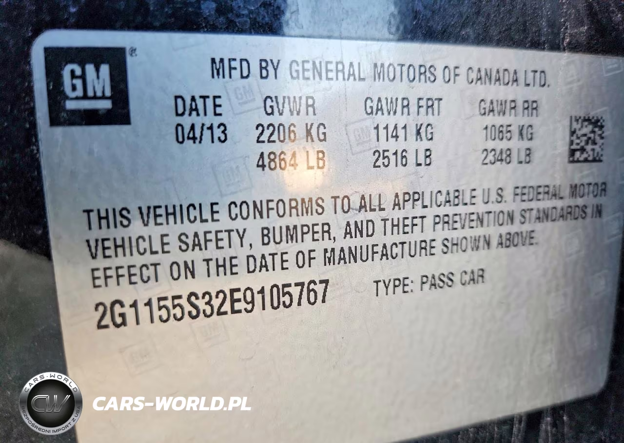 2014 Chevrolet Impala Ltz VIN:2G1155S32E9105767 - 12