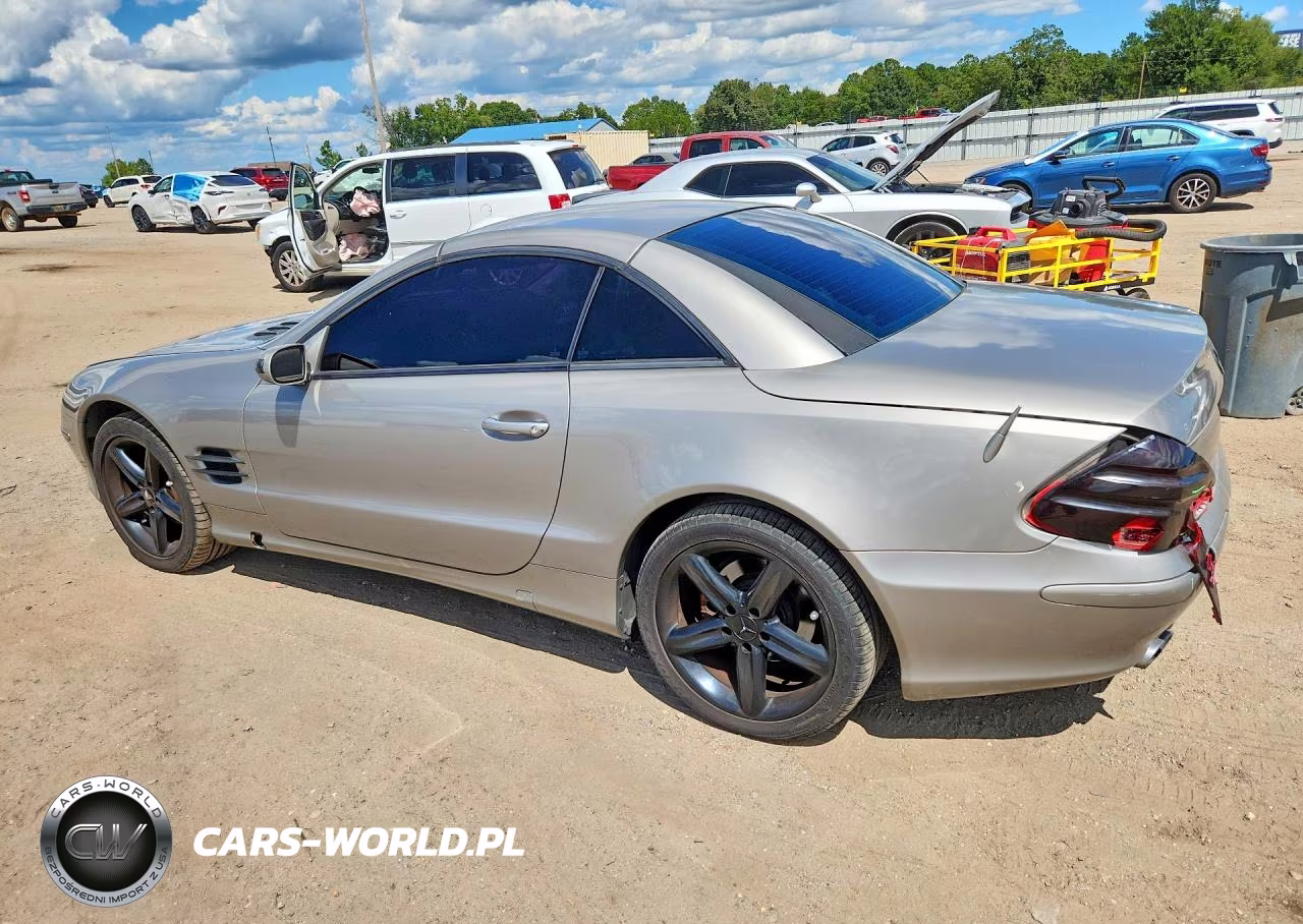 2004 Mercedes-Benz Sl 500 VIN:WDBSK75FX4F075542 - 2