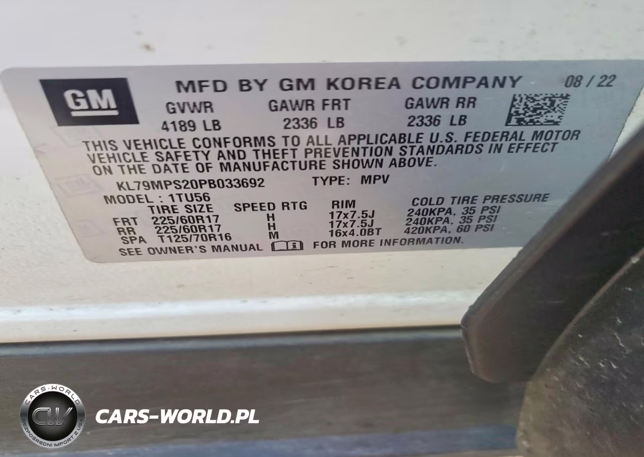 2023 Chevrolet Trailblazer Lt VIN:KL79MPS20PB033692 - 13