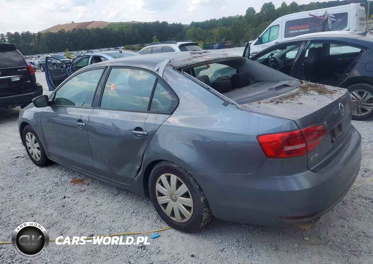 2015 Volkswagen Jetta Base VIN:3VW2K7AJ2FM284317 - 2
