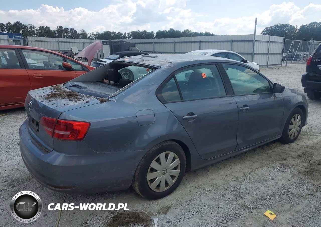 2015 Volkswagen Jetta Base VIN:3VW2K7AJ2FM284317 - 3