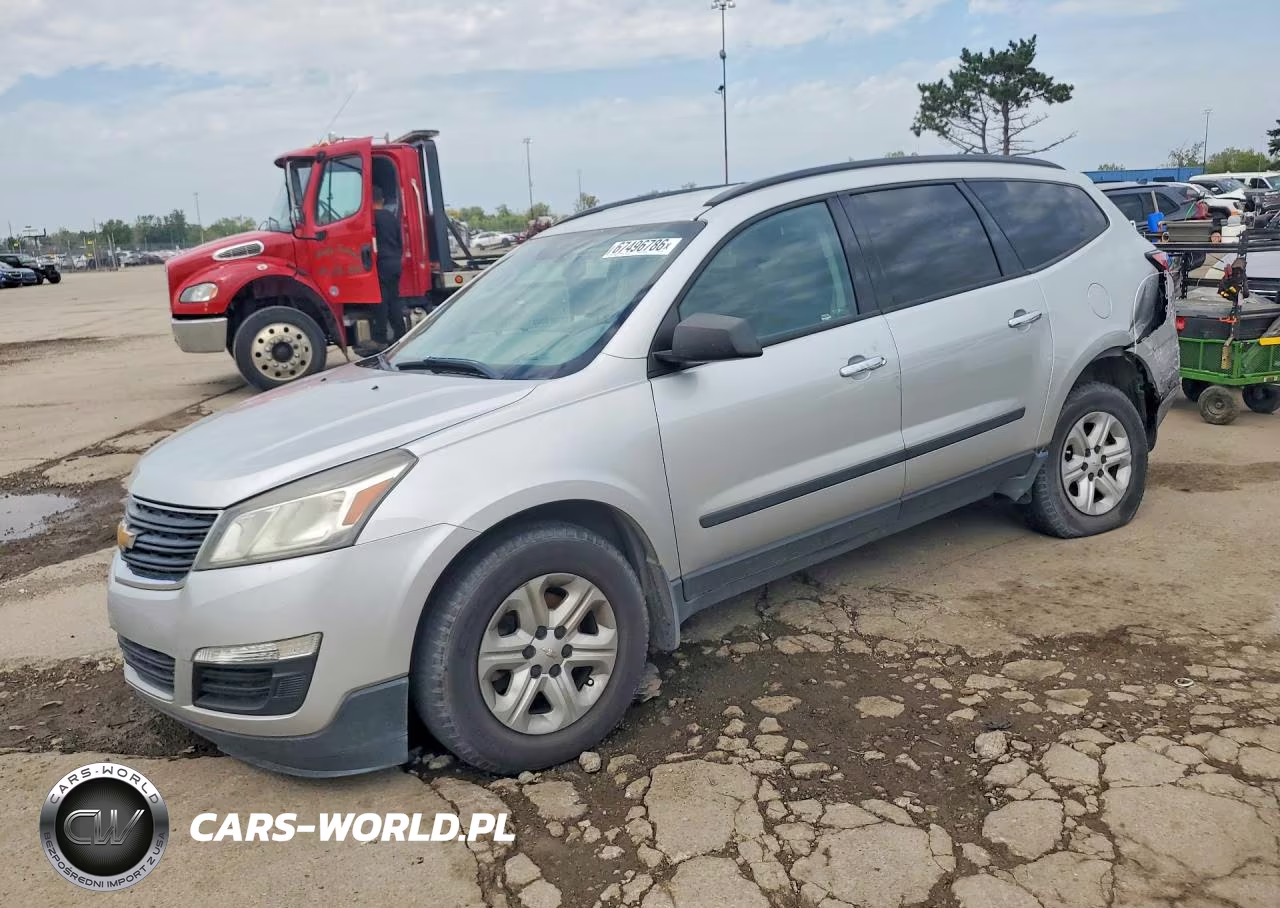 2017 Chevrolet Traverse Ls VIN:1GNKRFED4HJ271556 - 1