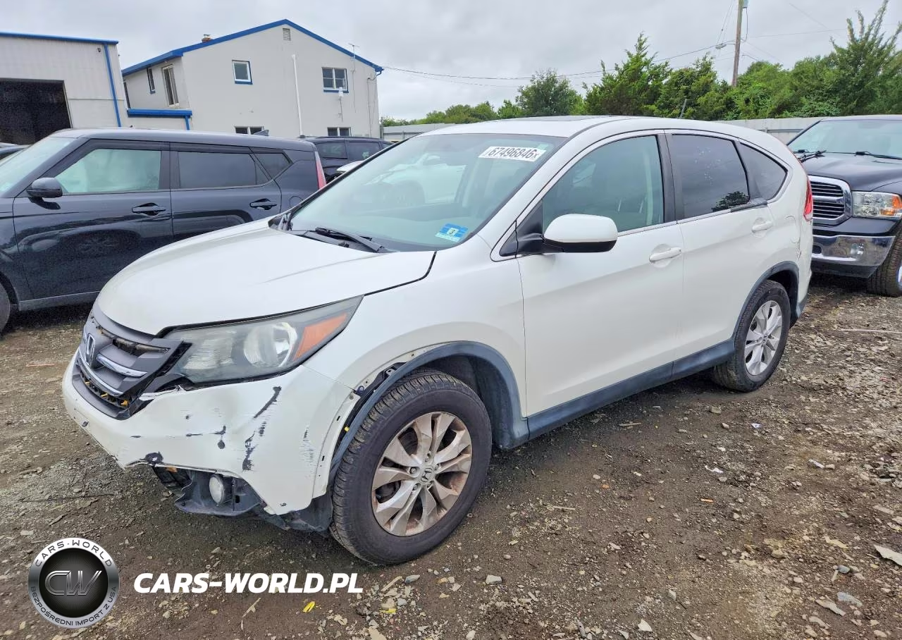2014 Honda Cr-V Ex VIN:5J6RM4H57EL074597 - 1